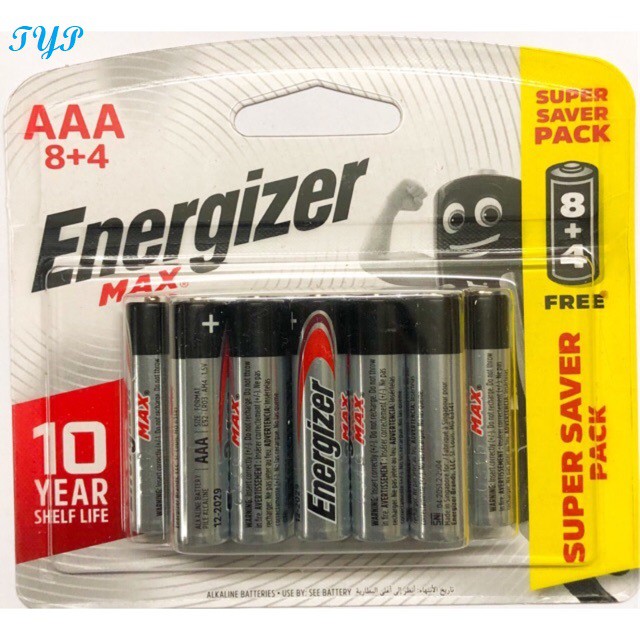 Pin Energizer AAA Siêu Bền (Pin Tiểu/ Pin Đũa)