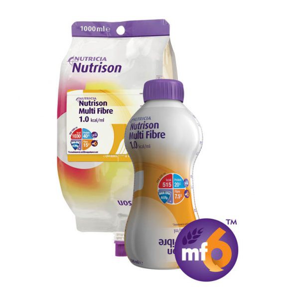 Sữa Nutrison Multi Fibre Dinh Dưỡng Giàu Chất Xơ Cho Người Ăn Qua Xông (1000ml)