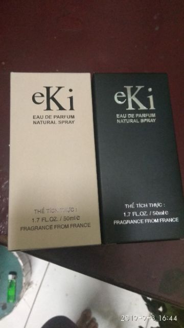 (Nam, nữ) Nước hoa Eki 50ml | BigBuy360 - bigbuy360.vn