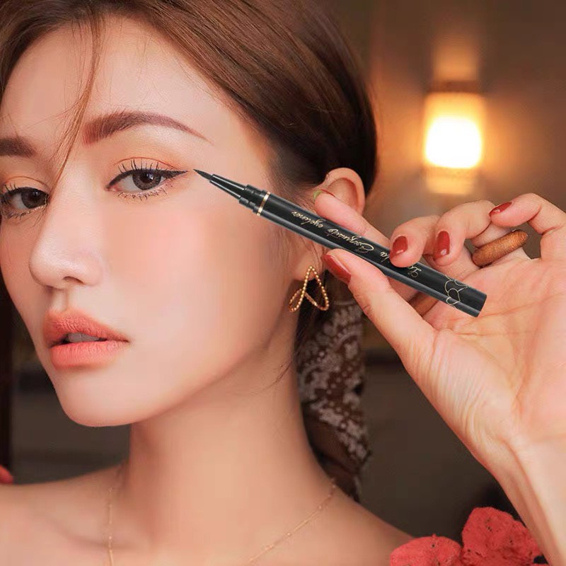 Bút kẻ mắt khóc không trôi MINIGIRL, eyeliner chống thấm nước giữ màu suốt 24h M8