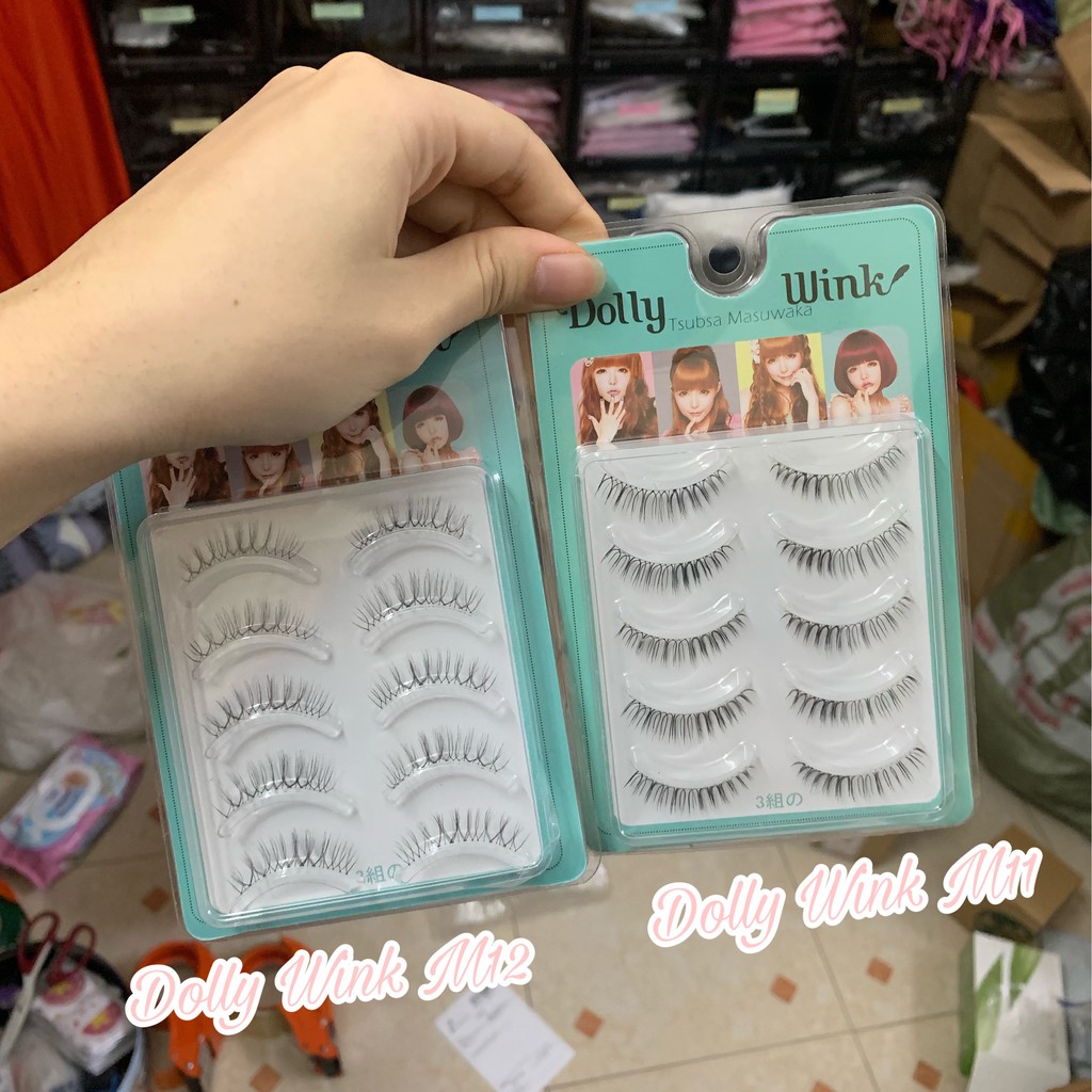 Mi giả trên M11 Dolly Wink thưa tự nhiên