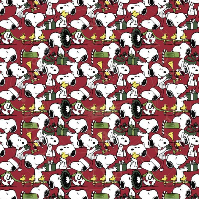 Vải Lanh Cotton 50x50cm In Hình Snoopy Giá Rẻ Nhất