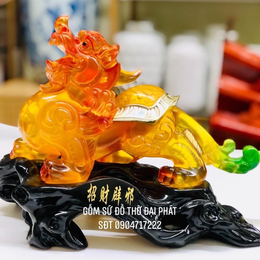 Cặp tỳ hưu phong thủy, Tỳ hưu đẹp để ban thần tài, đại sảnh, quầy thu ngân tác dụng chiêu tài hút lộc hóa giải tà khí