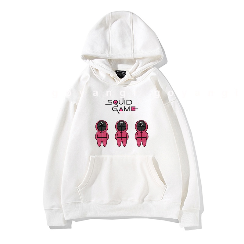 Áo Hoodie GYG Unisex Squid Game 2 Form Rộng Oversize Phong Cách Hàn Quốc