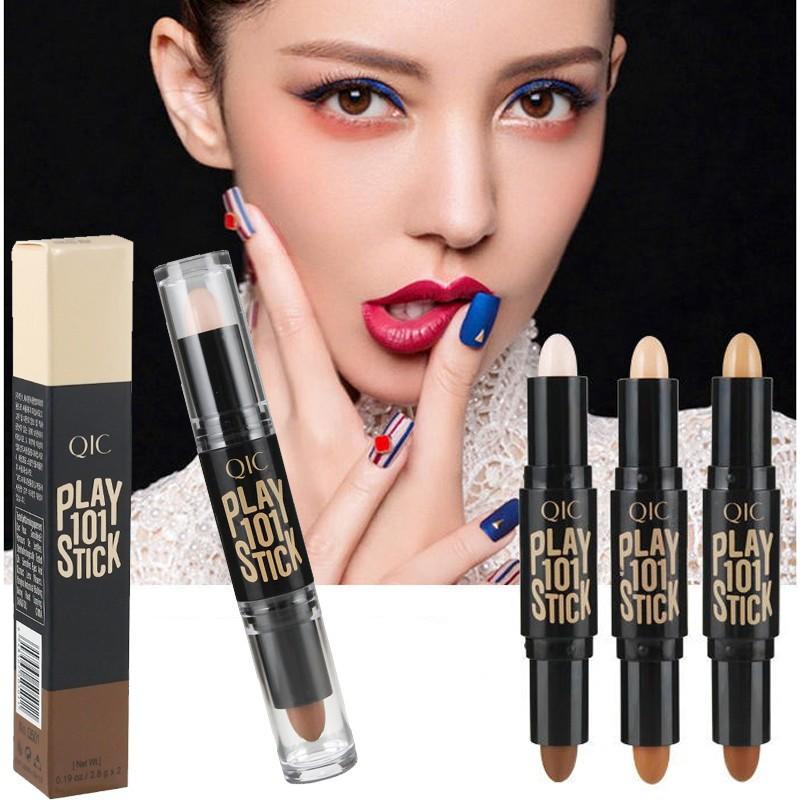 Bút Tạo Khối, Che Khuyết Điểm 2 Đầu Tiện Lợi Face 109 Stick Lameila