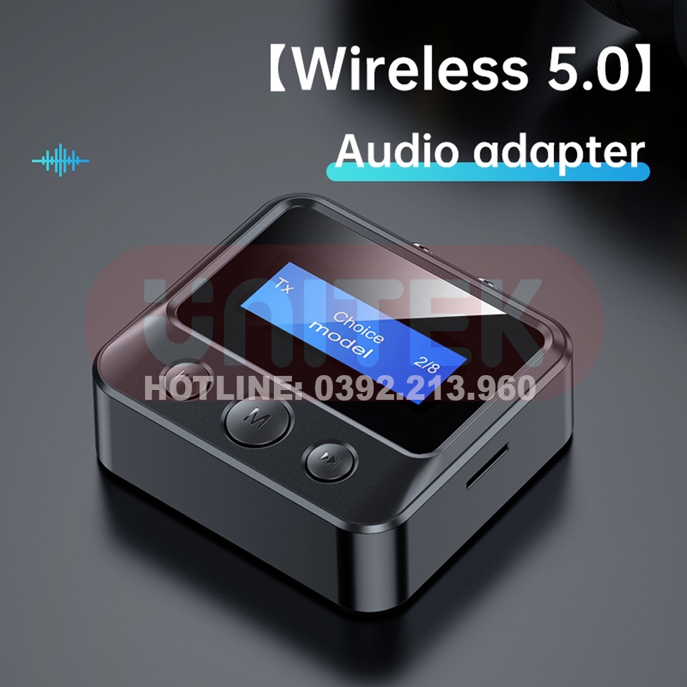 Thiết Bị Phát Nhạc Không Dây Bluetooth 5.0 Màn Hình LCD C39S