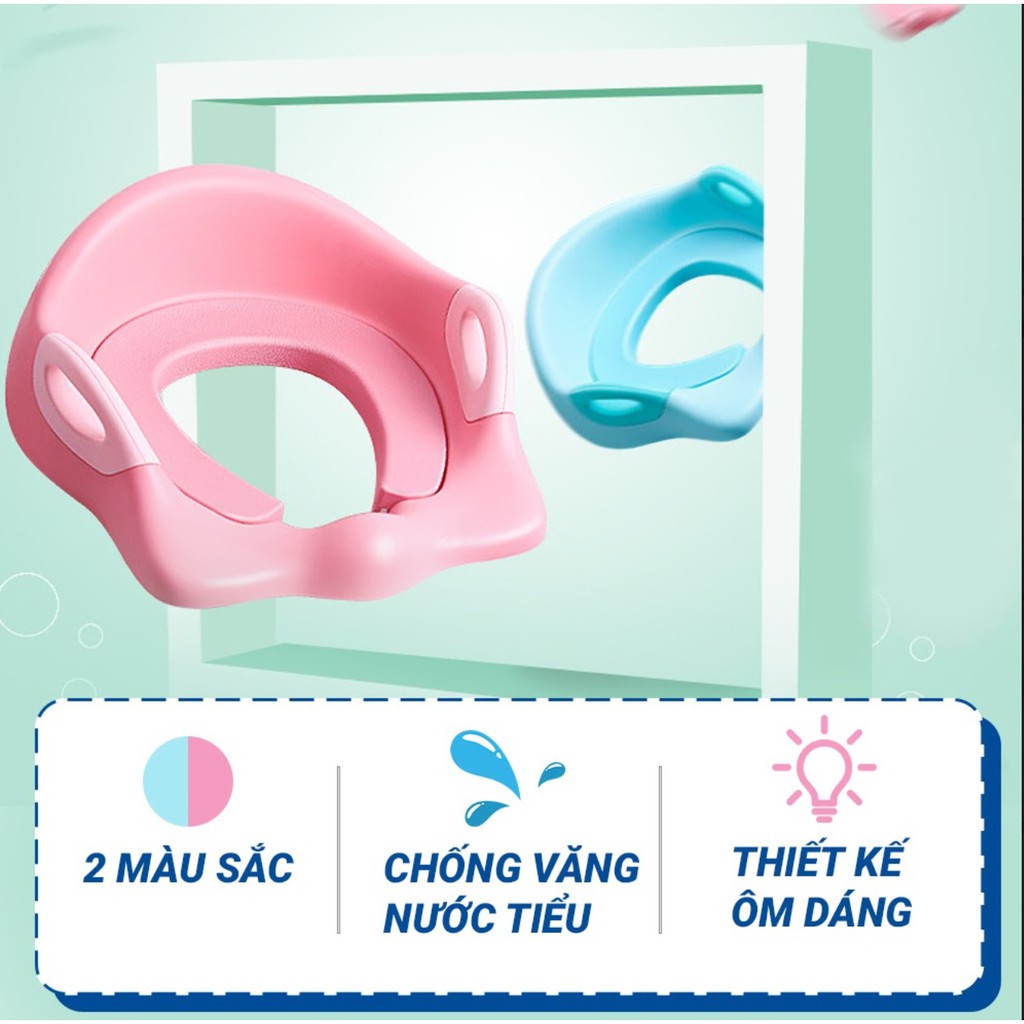 Lót ngồi toilet thu nhỏ miệng bồn cầu cho trẻ em h513 royalcare - ảnh sản phẩm 4