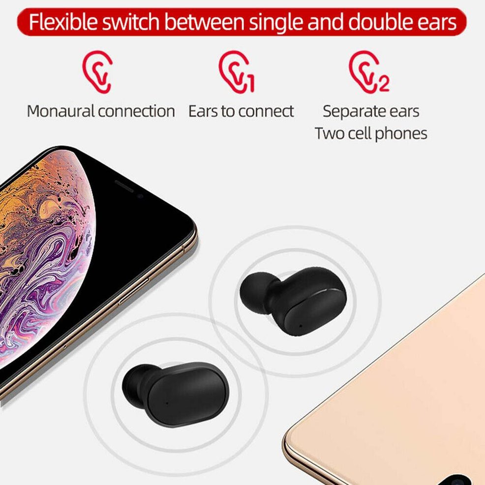 Tai Nghe Bluetooth 5.0 Không Dây Ht18 Cho Xiaomi Redmi Airdot Pro