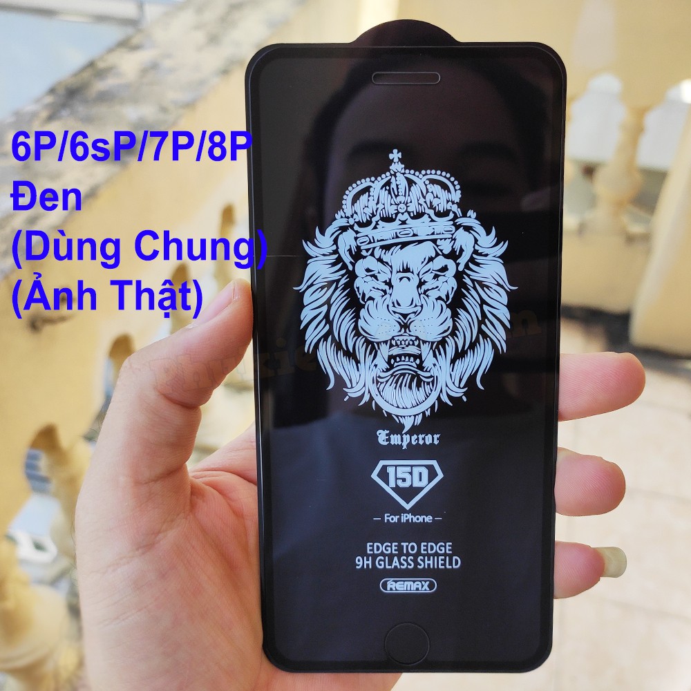 Kính Cường Lực iPhone Full Màn Remax 15D iPhone 6,6s,6 plus,6s plus,7,7 plus,8,8 plus,x,xs,xs max,11,11 pro max [15D]