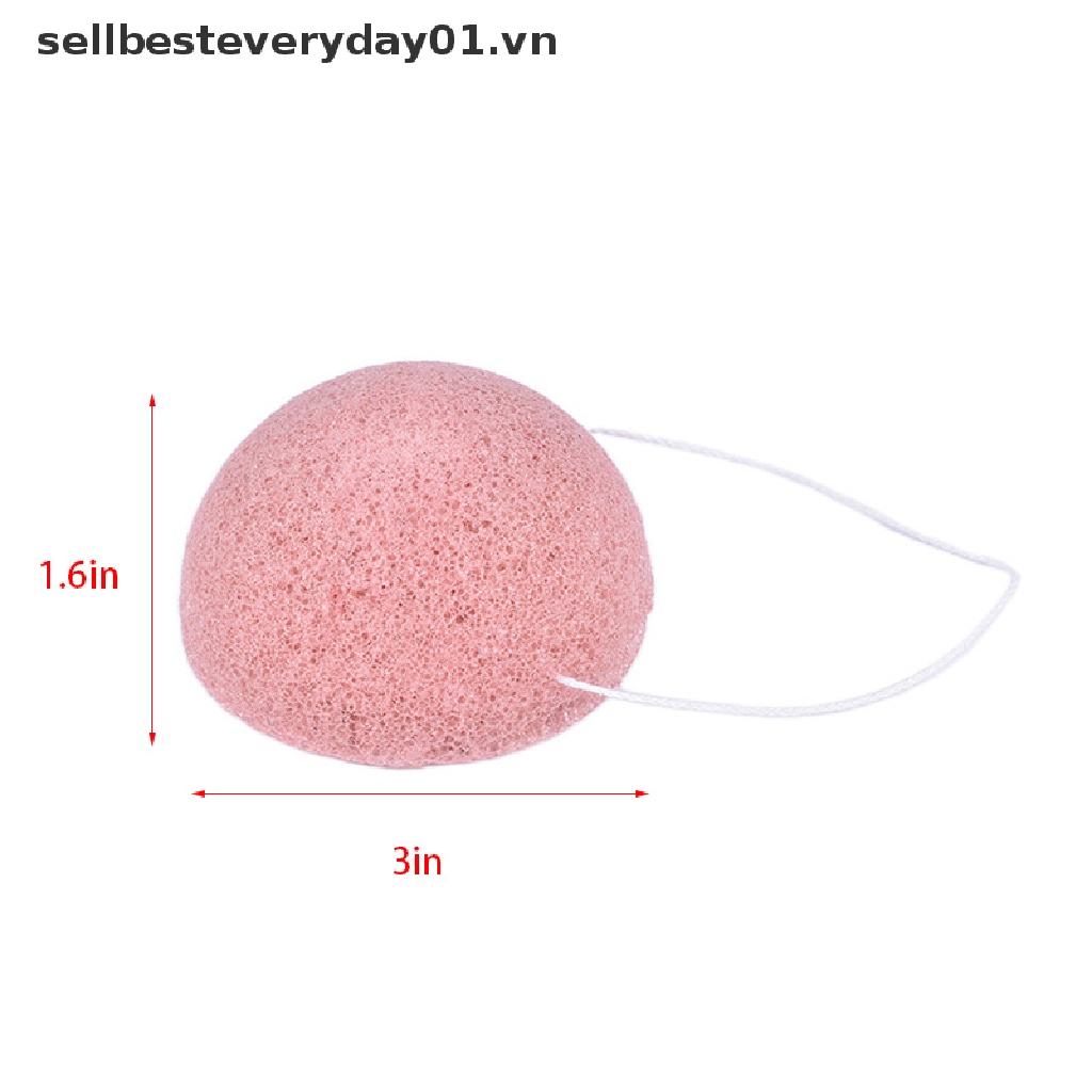 Bông Mút Konjac Rửa Mặt Konjac Tự Nhiên