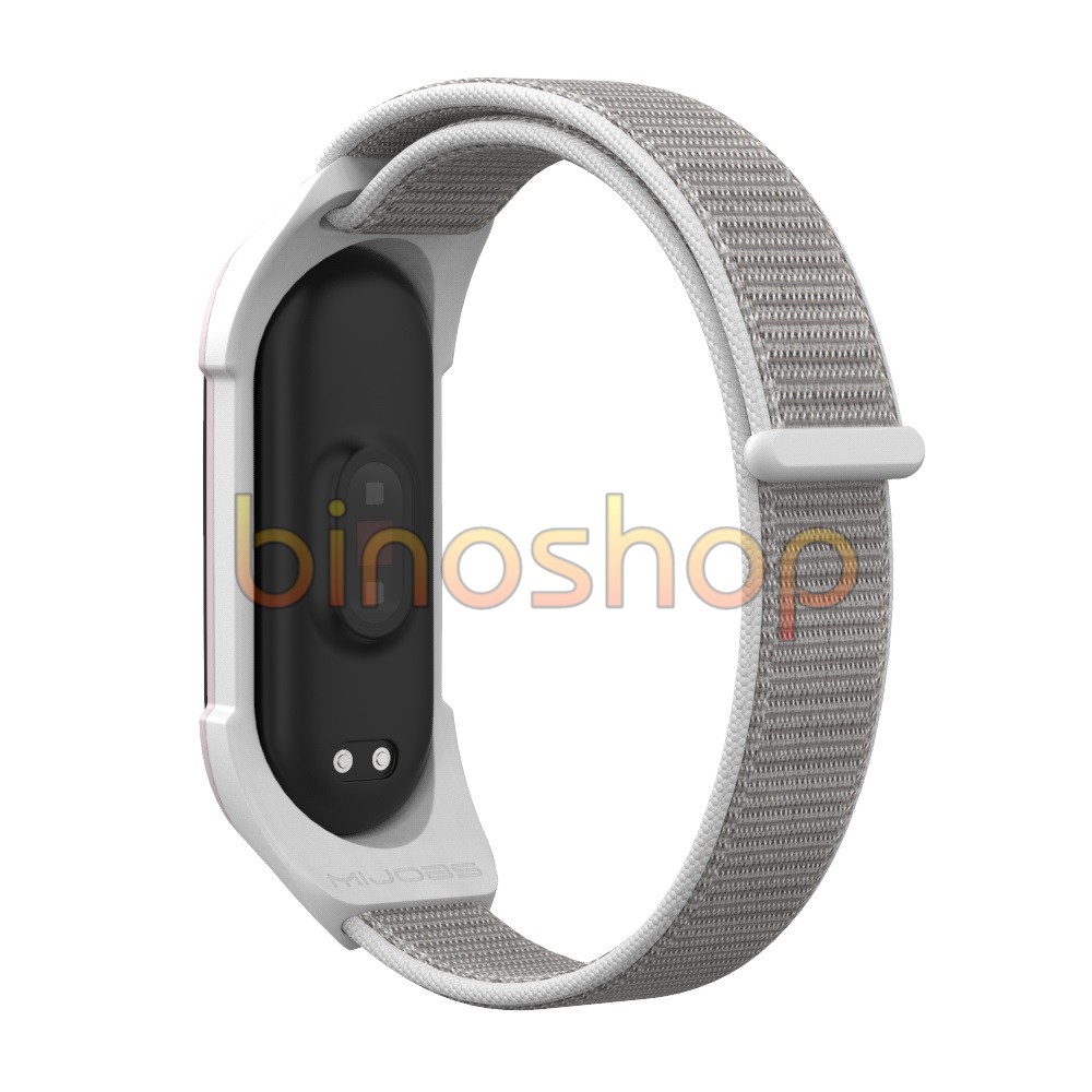 Dây đeo miband 5 PULSEIRA nylon thể thao MIJOBS, dây đeo thay thế mi band 5 nylon thể thao MIJOBS