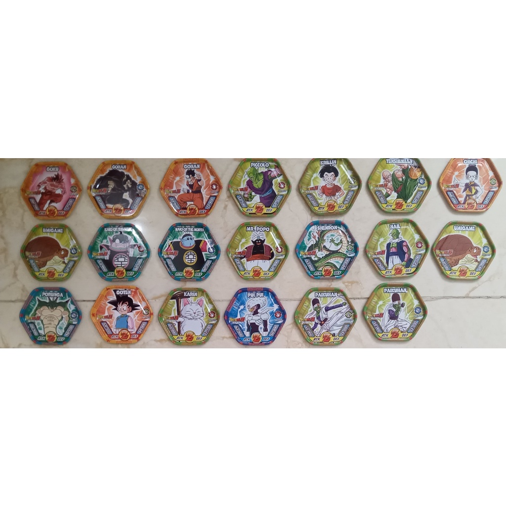 Thẻ thiếc Dragon ball Toonies series Đánh thức rồng thần 2017