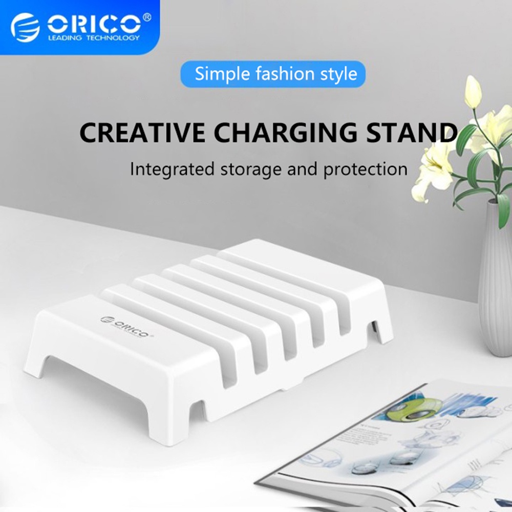 Giá Đỡ Máy Tính Xách Tay Orico 5 Khe Cắm Sạc Tiện Dụng Nhiều Màu Sắc