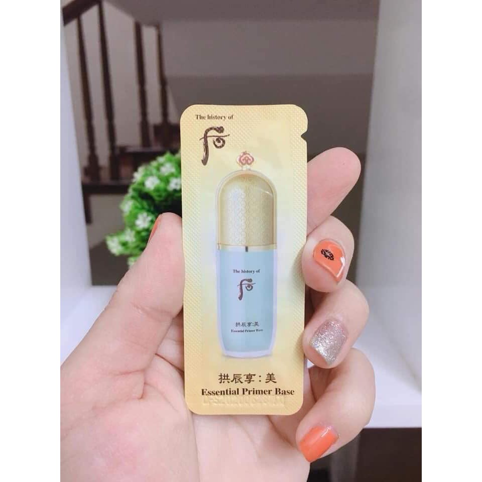 COMBO 20 GÓI kem lót whoo đông y Hoàng Cung PRIMER DÀNH CHO DA DẦU NHIỀU KHUYẾT ĐIỂM