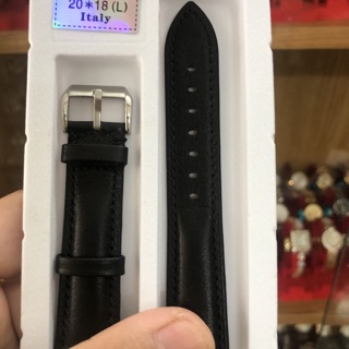 Dây đồng hồ da bò vân rằn nhẹ mềm mại khóa bạc [Tặng kèm Tool thay dây, chốt lắp dây]