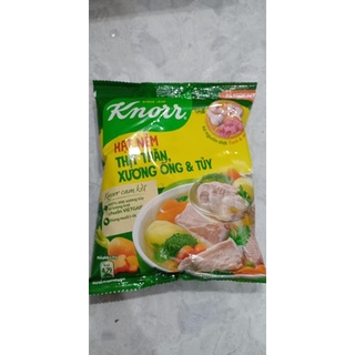 Hạt nêm knorr từ thịt thăn, xương ống và tuỷ loại 170g/400g/900g, bột nêm knorr 150g, knorr hạt nêm