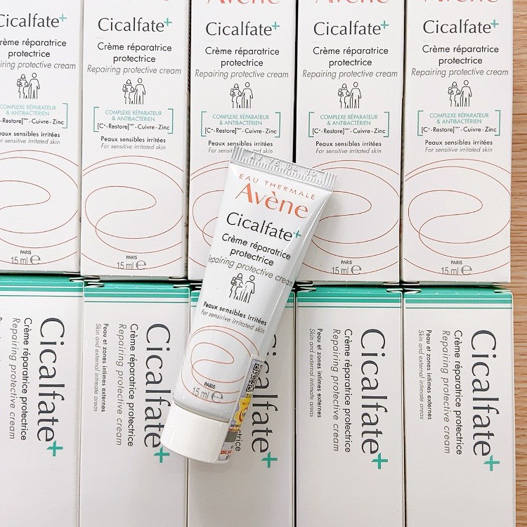 [Chính hãng] Kem làm lành da, chống nhiễm khuẩn Cicalfate Cream Plus 15ml Avène | BigBuy360 - bigbuy360.vn