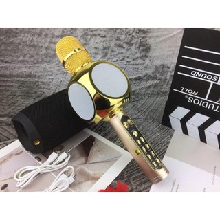 Mic karaoke YS90 kết nối bluetooth hát cực hay