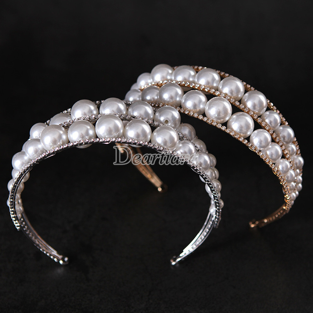 Cài Tóc Đính Ngọc Trai Nhân Tạo Phong Cách Hàn Quốc Thời Trang