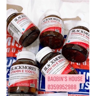 Vitamin E 1000IU Blackmores Úc 30v