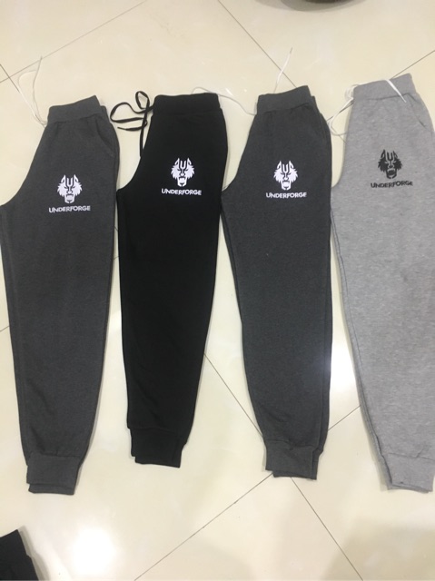 Quần thun thể thao logo cực hót