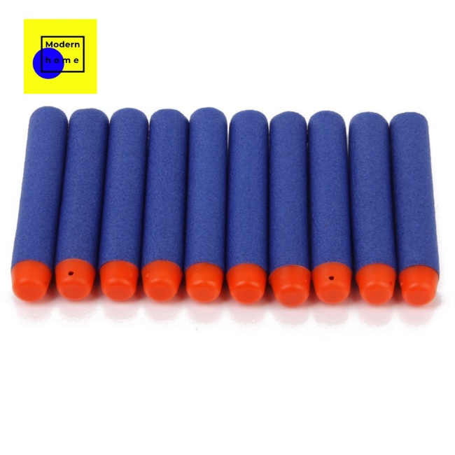 Home 10 Pcs/bag 7.2cm Hollow  Head  Soft  Darts  Toy For Nerf N-strike Elite Series Blasters