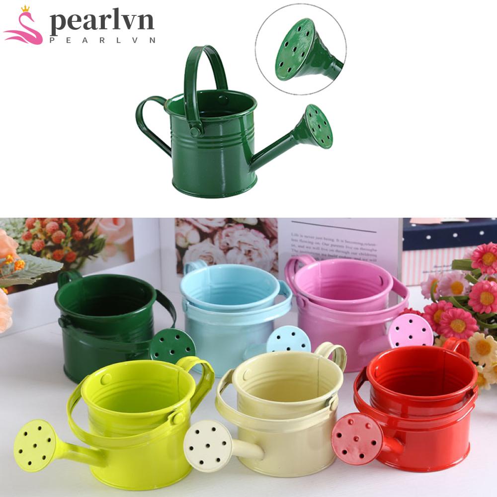 Bình tưới cây Mini bằng kim loại nhiều màu sắc dễ thương cho bé