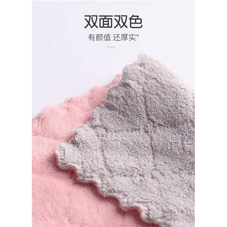 Sét 10c khăn lau đa năng, vệ sinh nhà bếp hàng nhập khẩu, khăn lau đồ dùng nhà bếp đa năng