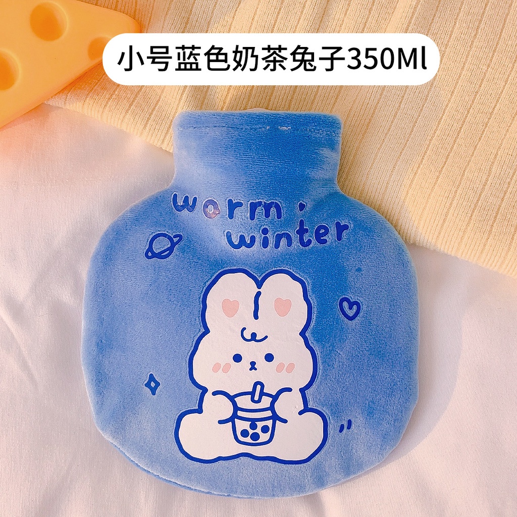 [Hàng mới về] Túi chườm nước nóng làm bằng cao su tự nhiên giữ ấm tay chân