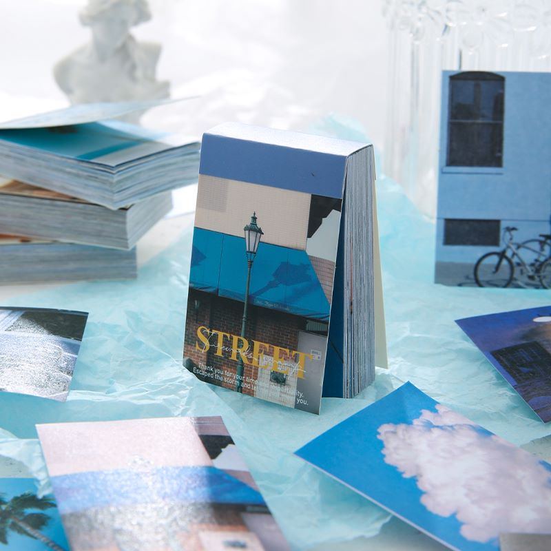 Bộ 50 Miếng Dán Trang Trí Sổ Tay Phong Cách Vintage