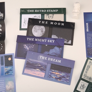 Bộ 40 cái nhãn dán trang trí sổ sách đẹp mắt