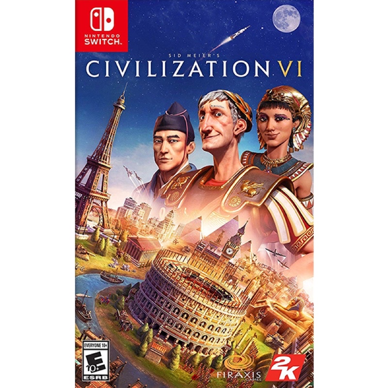 Đĩa game nintendo switch : Sid Meier's Civilization VI