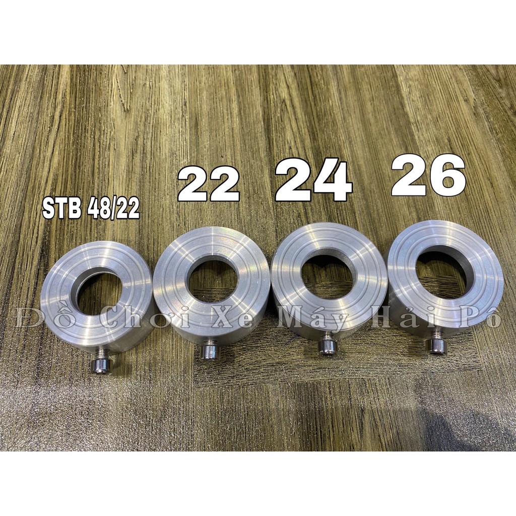 Tiêu Tiện Pô Leovince bạc và carbon loại 1  và tiêu 48mm đủ size
