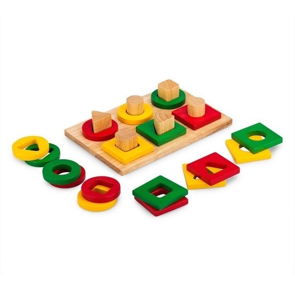 Bộ xếp 6 cọc Winwintoys (C105)