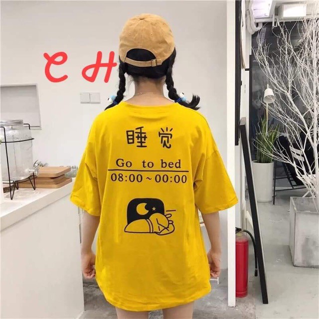 [FREESHIP ĐƠN TỪ 50K] Áo phông Go to bed CHU2602