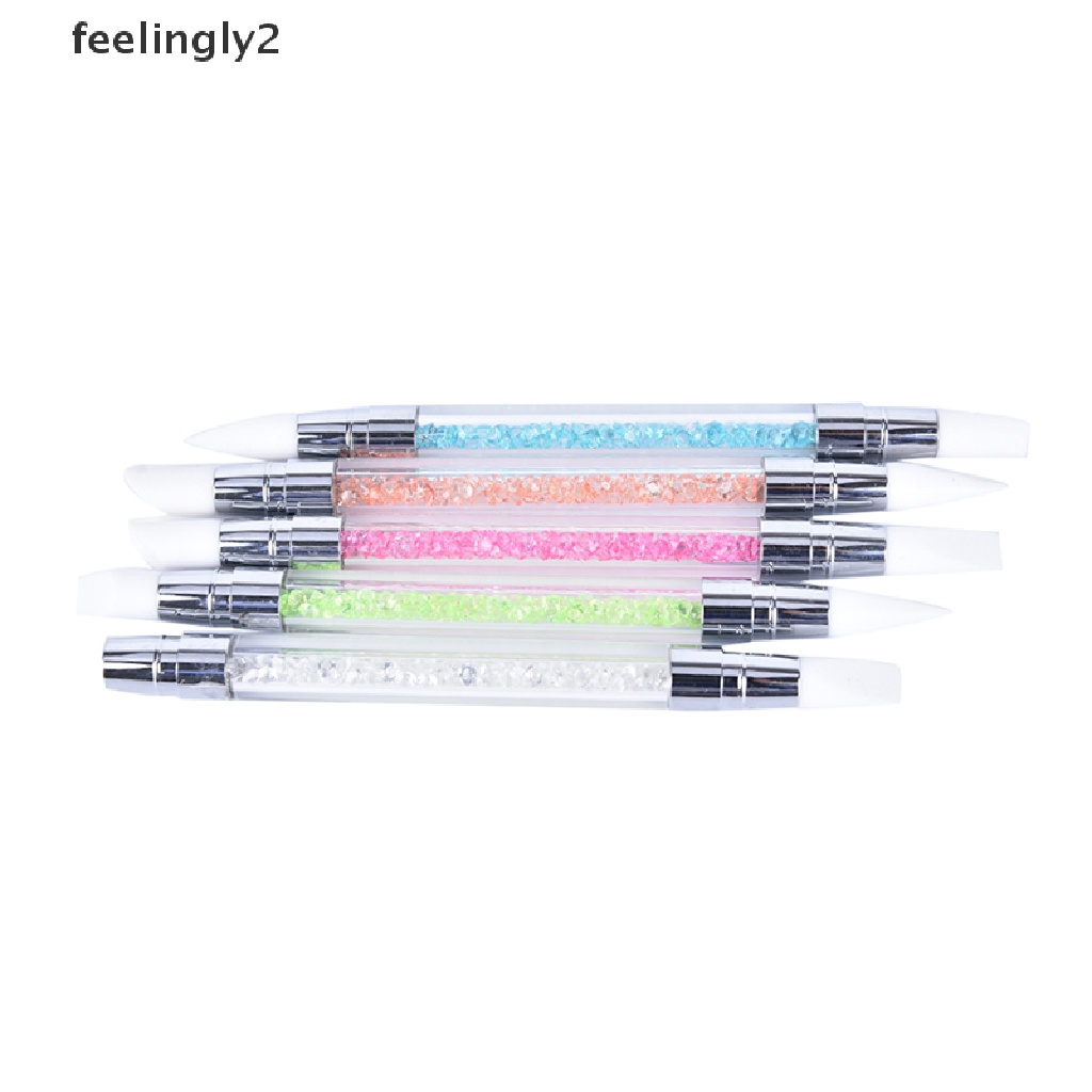 [Hàng mới về] Cọ vẽ trang trí móng tay hai đầu bằng silicon