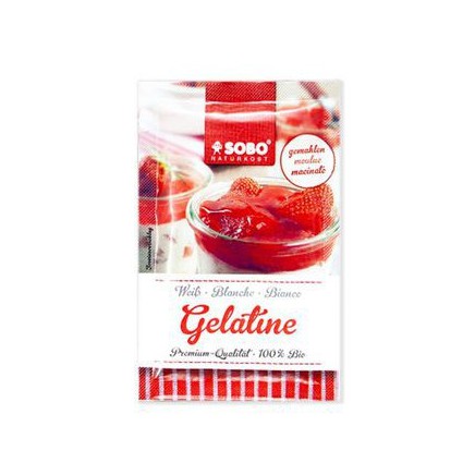 Bột Gelatine hữu cơ Sobo 9g