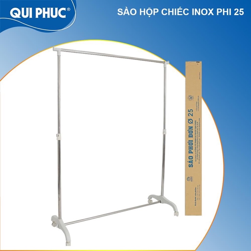 Xào phơi áo quần inox Quiphuc cao cấp bền đẹp chắc với thời gian