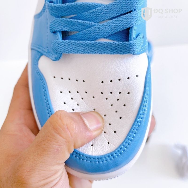 Giày Sneaker Nam Nữ JD1, Giày Thể Thao Nike Jordan UNC Xanh Dương JD1 Đế Khâu Da Cao Cấp | WebRaoVat - webraovat.net.vn