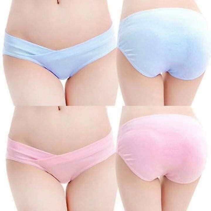 Quần lót bầu và sau sinh cotton cạp chéo 5765