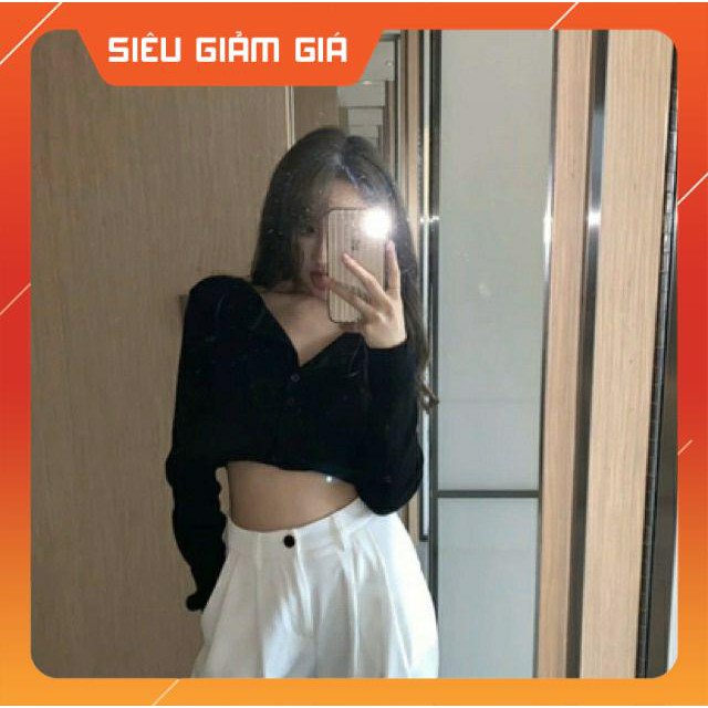 Áo Croptop YAN dài tay (Video thật)