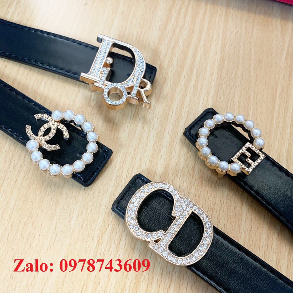 30 Mẫu Thắt lưng nữ mới về bản 2.5cm