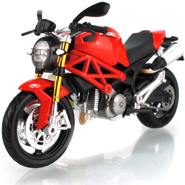 Mô hình moto Ducati Monster 696 tỉ lệ 1:12 MAISTO