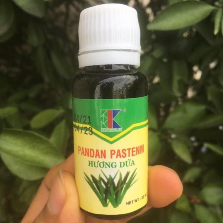 Tinh chất hương lá dứa - lá nếp 20ml chuyên dùng cho xôi chè, rau câu, bánh mứt
