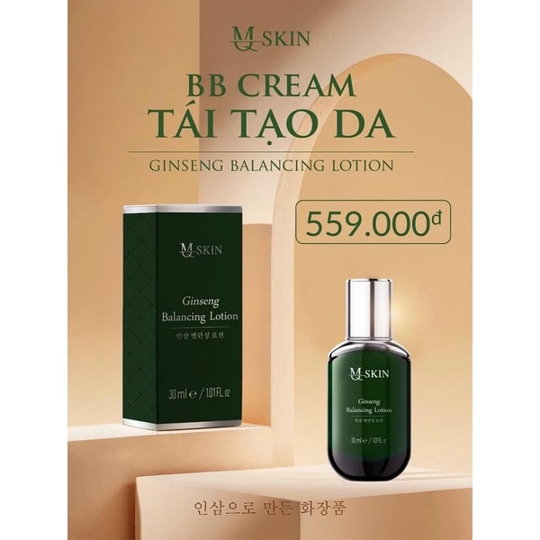 BB CREAM MSKIN TÁI TẠO DA 30ML HÀN QUỐC