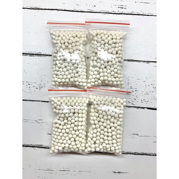 Bi trắng 6mm 0.20g cao cấp, đẹp, mịn và bền