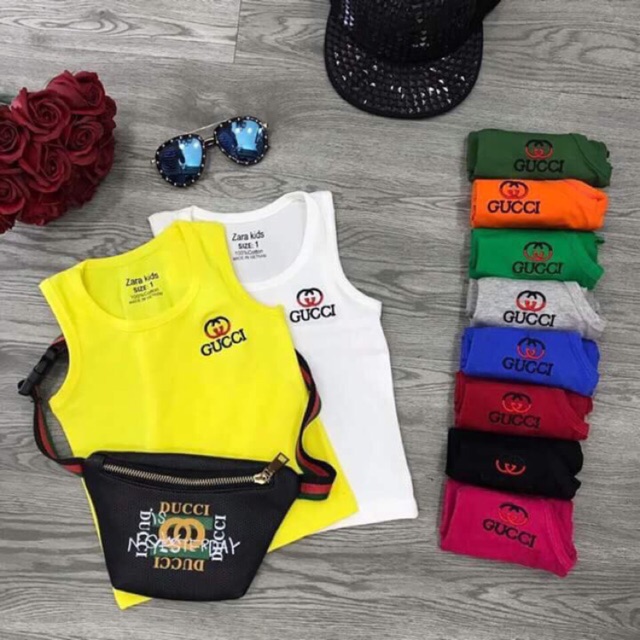 Áo ba lỗ bé trai