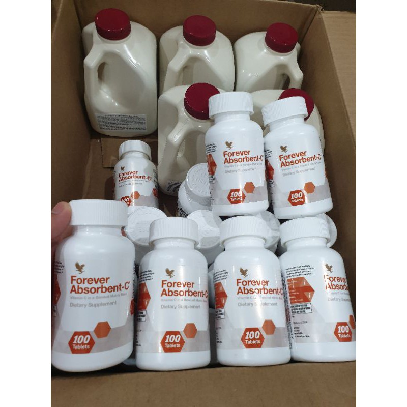 [MẪU MỚI] Viên bổ sung Vitamin C - Forever Absorbent - C 048 flp|Tăng sức đề kháng-Giải độc rượu-làm đẹp da | Thế Giới Skin Care