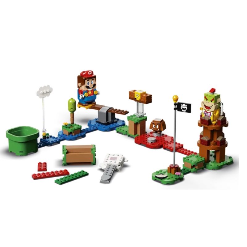 Bộ Đồ Chơi Lắp Ráp Lego Super Mario 71360 60020 +!