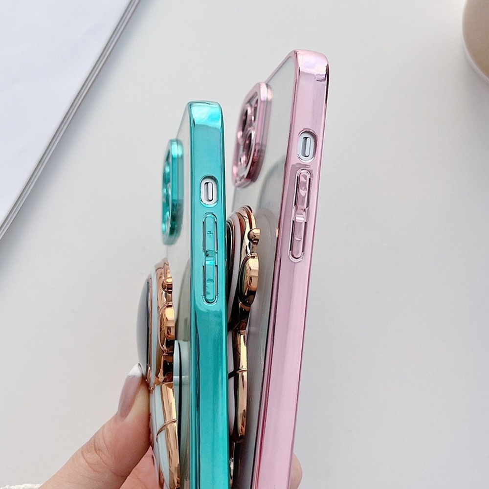 Ốp Điện Thoại Trong Suốt Họa Tiết Phi Hành Gia Chống Sốc Cho iPhone 13 12 11 Pro MAX XR X XS MAX 7 8 plus SE 2020